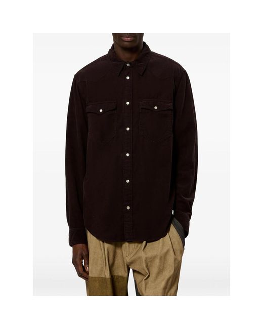 Isabel Marant Black Vasco Shirt for men