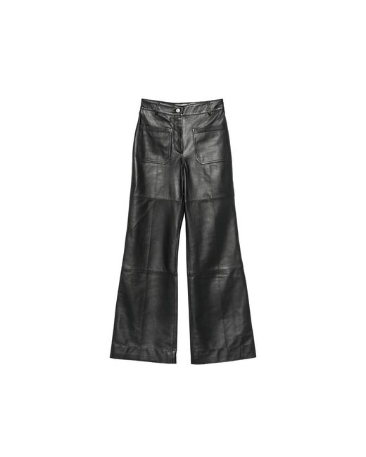 Victoria Beckham Gray Trousers