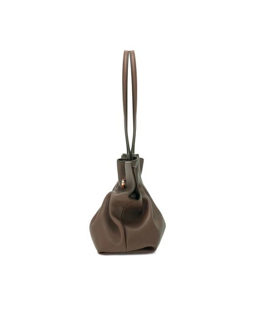 Ferragamo Brown Soft-Bag M