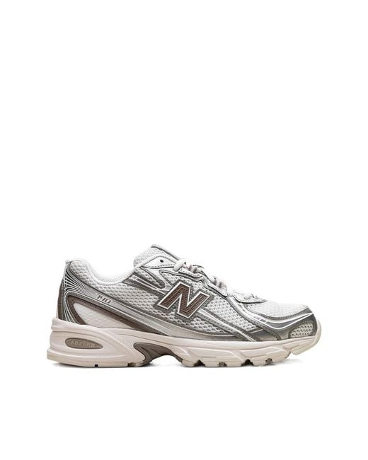 New Balance Gray 740 Mesh Sneakers for men