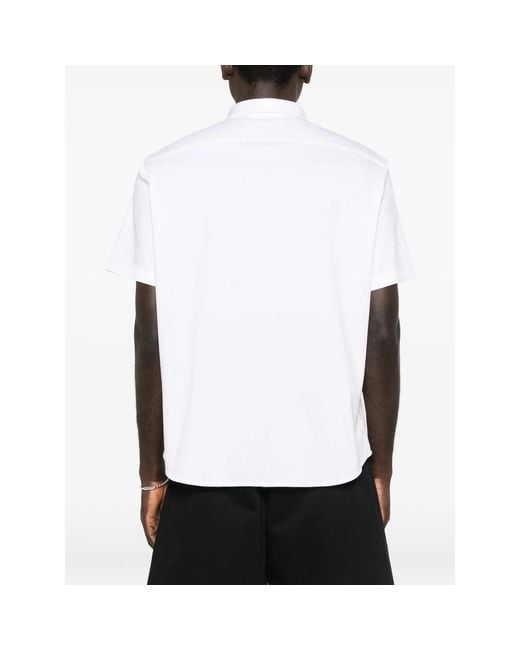 Boss White Short-Sleeve Shirt for men