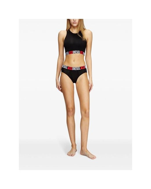 DIESEL Red Underwears Black