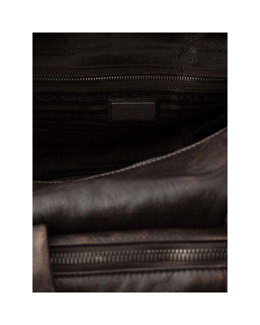 Prada Black Luggage & Holdalls for men