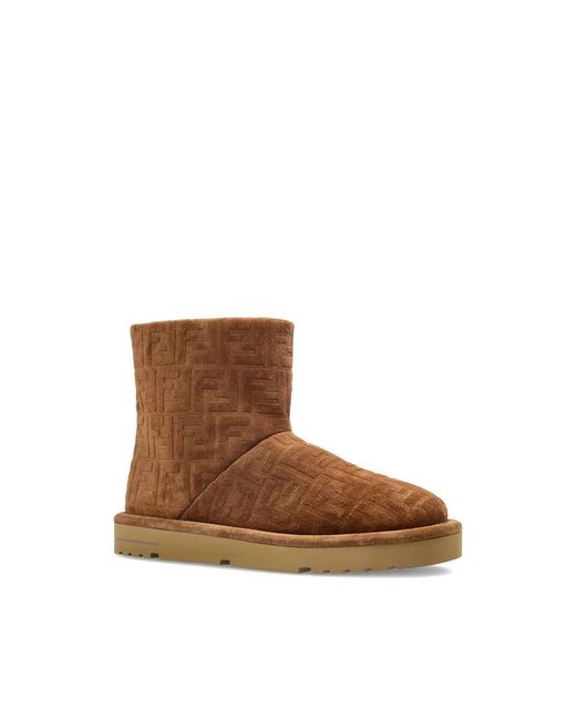 Fendi Brown Trainers for men