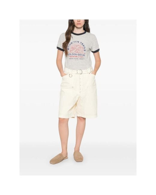 Golden Goose Deluxe Brand Gray Tops