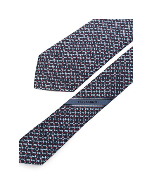 Ferragamo Blue Ties And Bow Ties for men