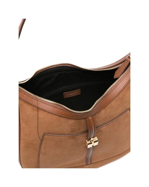 DeMellier London Brown Siena Shoulder Bag