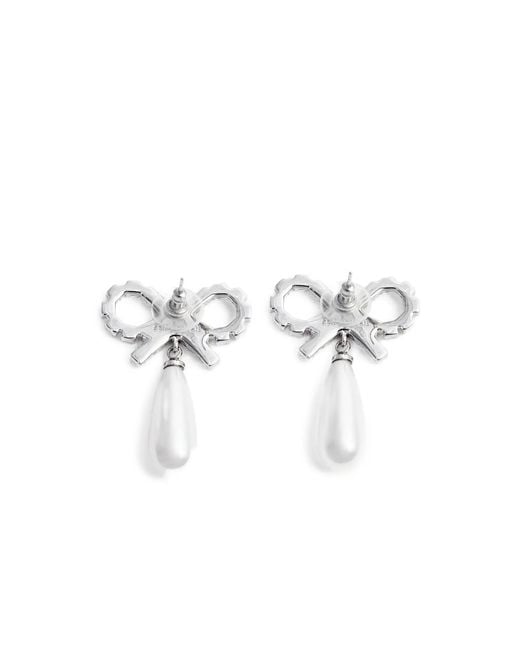 Self-Portrait Jewellery Silver, White