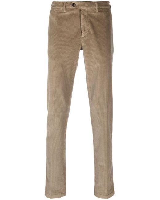 Canali Natural Straight-Leg Corduroy Chinos for men