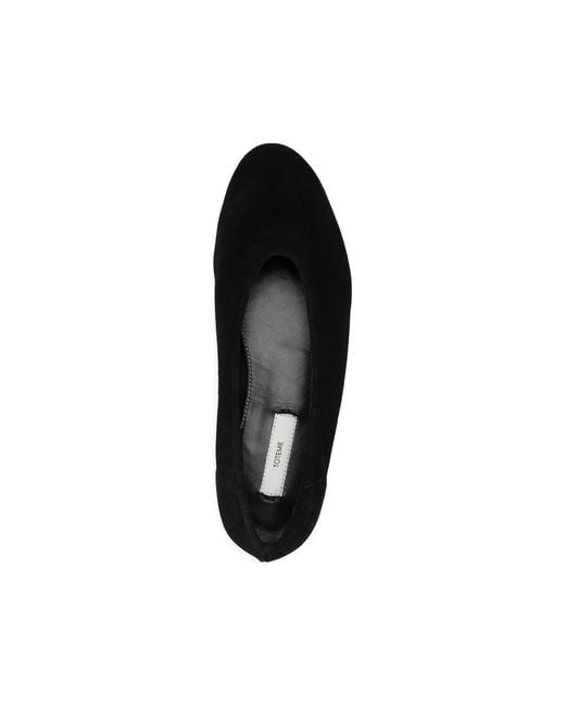 Totême Black Ballet Flats