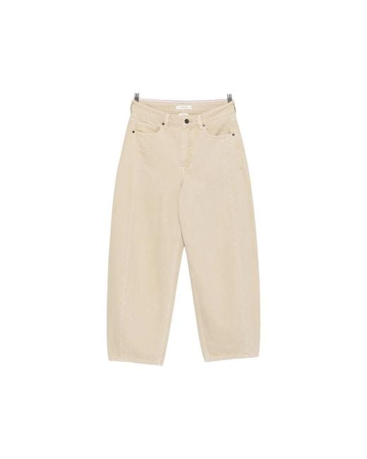 JC Sophie Natural Pita Zip-Up Straight-Leg Jeans