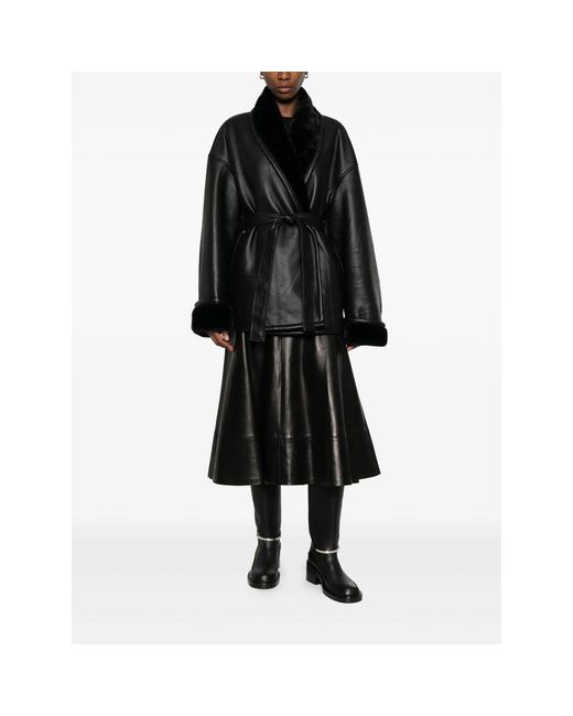 Viktoria Chan Black Belted Jacket for men