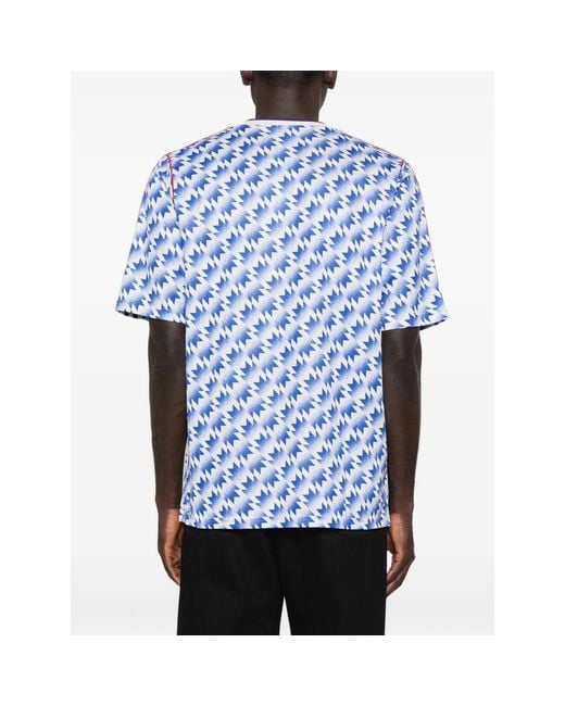 Adidas Blue T-Shirt Jm5495 for men