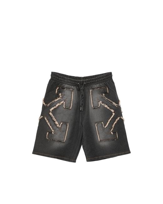 Off-White c/o Virgil Abloh Gray Shorts for men