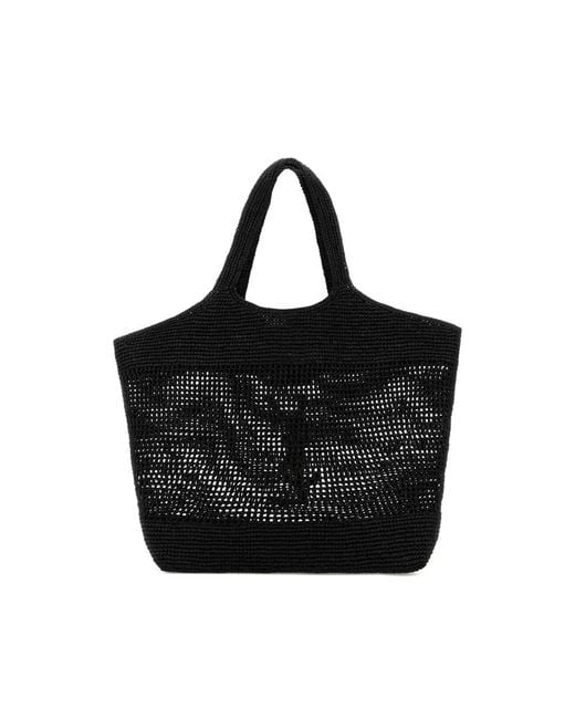 Saint Laurent Black Tote Bags