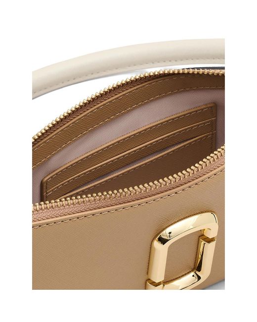 Marc Jacobs Natural The Snapshot Cross Body Bag