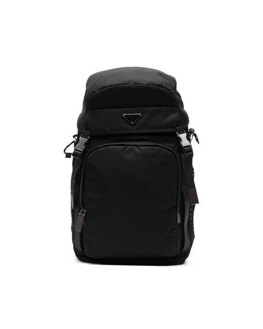 Prada Black Backpacks for men