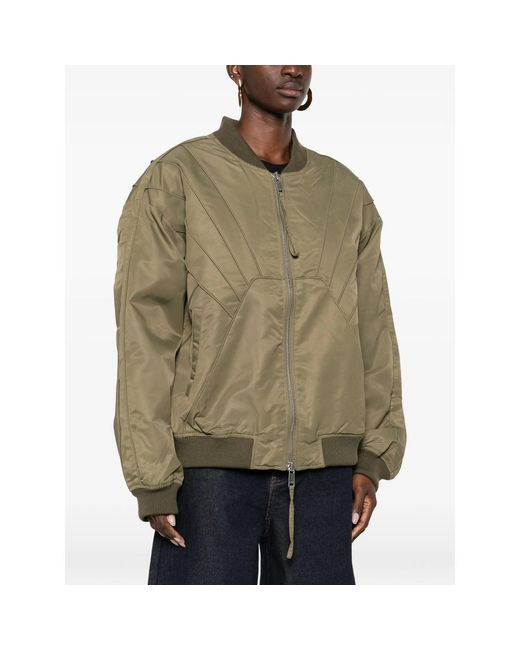 Gestuz Green Gzaurora Quilted Zip Jacket