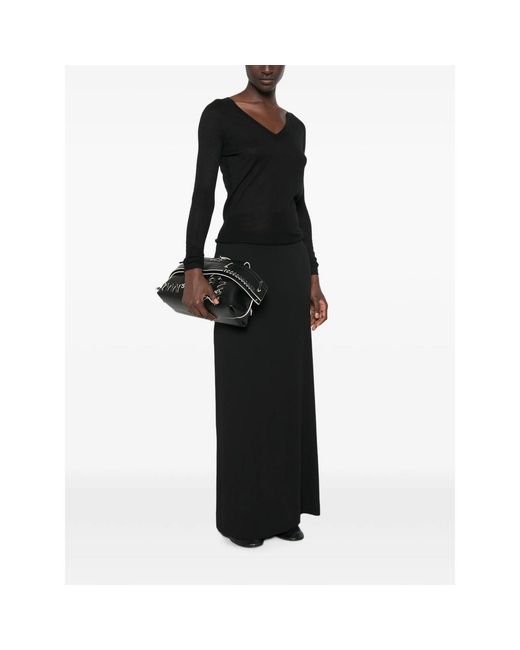 Joseph Black Cetus V-Neck Top