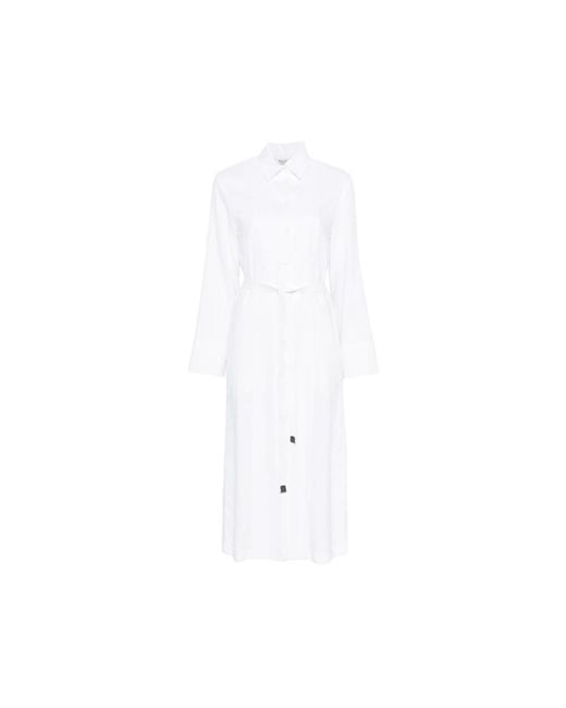 Max Mara White Dresses