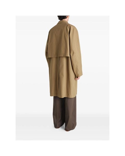 Lemaire Natural Single-Breasted Coats for men