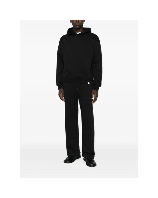 Woc Black Cajamarca Drawstring-Waist Track Pants for men