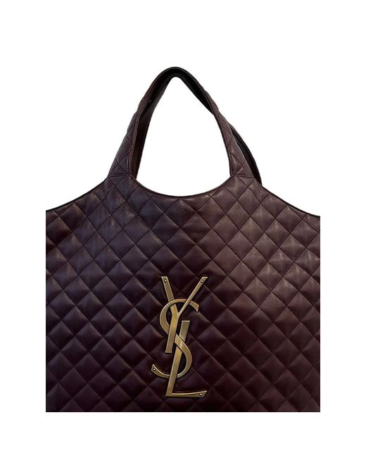 Saint Laurent Purple Shoulder Bags
