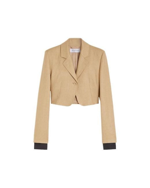 Max Mara Natural Neutrals Jackets