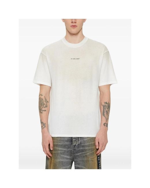 44 Label Group White Jersey T-Shirt for men