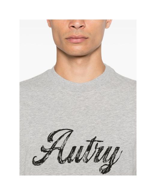 Autry Gray T-Shirts for men
