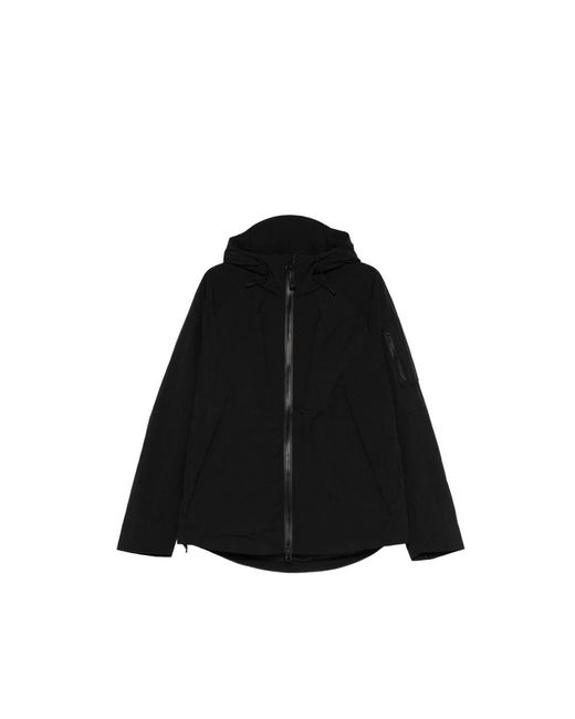 JG1 Black Zip-Up Hooded Jacket for men