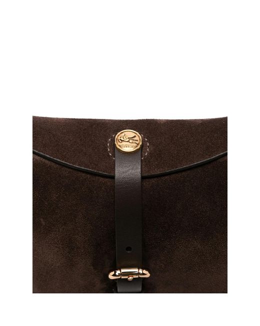 Etro Black Shoulder Bags