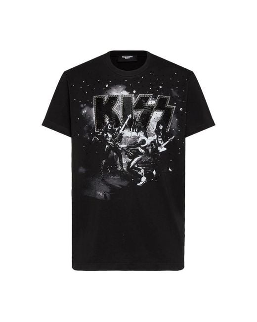 DSquared² Black Jersey T-Shirt for men