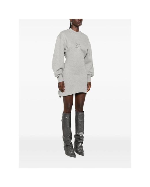 The Attico Gray Dresses