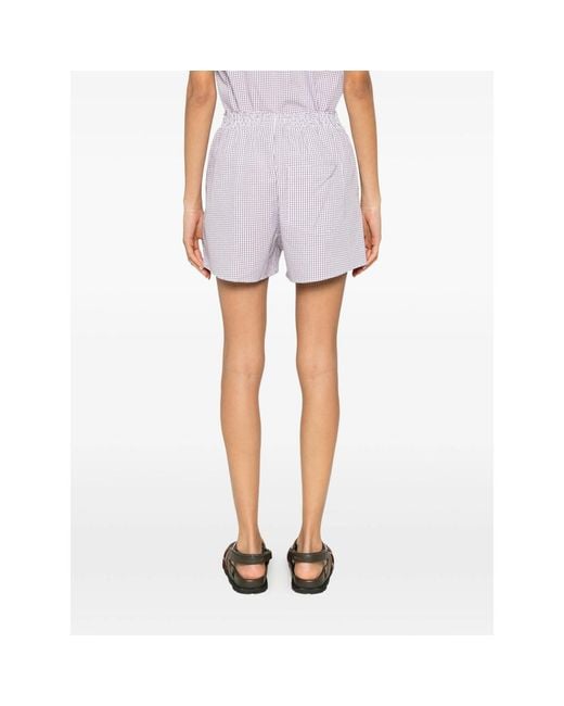 A.P.C. Purple Shorts