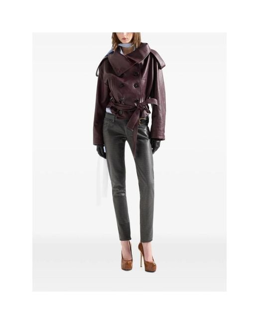 7 For All Mankind Purple Jackets