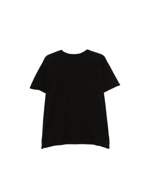 R13 Black Slogan-Print T-Shirt for men