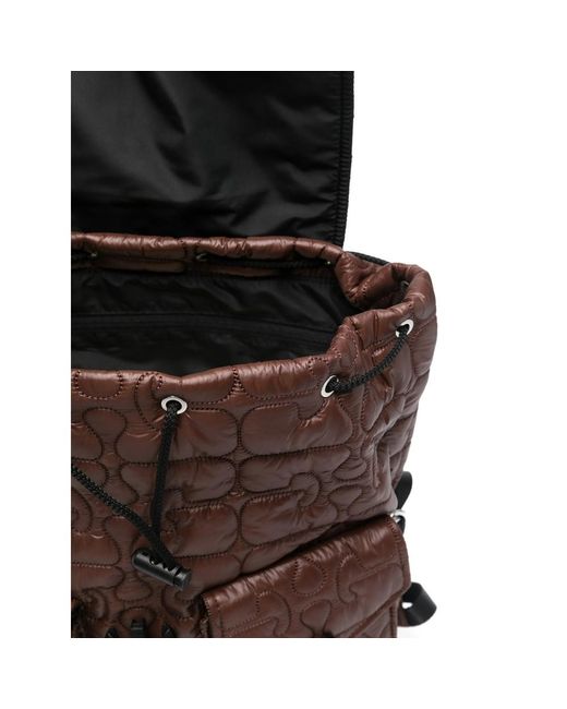 Ganni Brown Backpacks