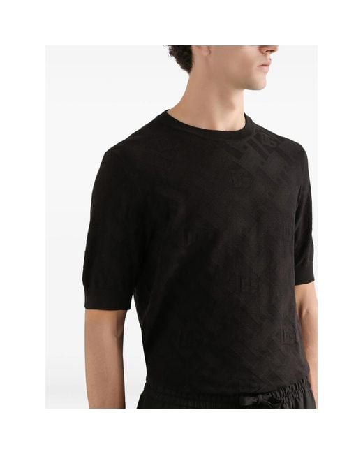 Dolce & Gabbana Black Dolce & Gabbana T-Shirts & Vests for men