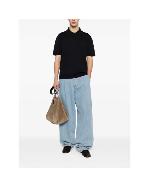 Gucci Black Polo Shirts for men