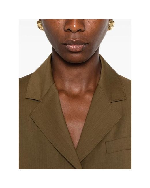 Max Mara Green Jackets