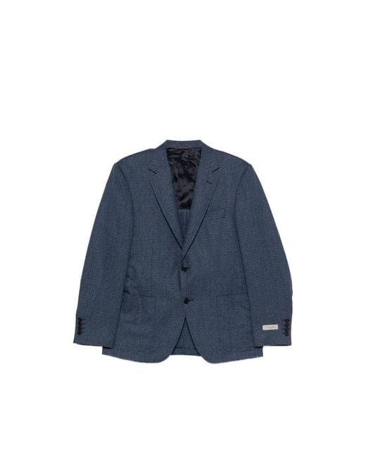 Canali Blue Jackets for men