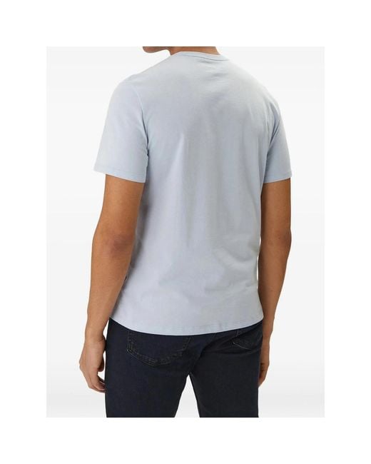 Calvin Klein Blue Round Neck T-Shirt for men