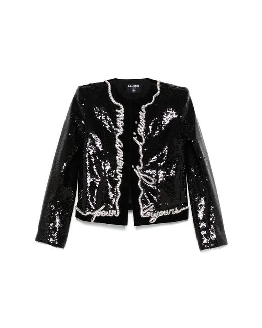 Balmain Black Jackets