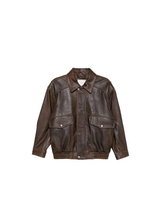 DUNST Brown Pocket Panelled Jacket for men