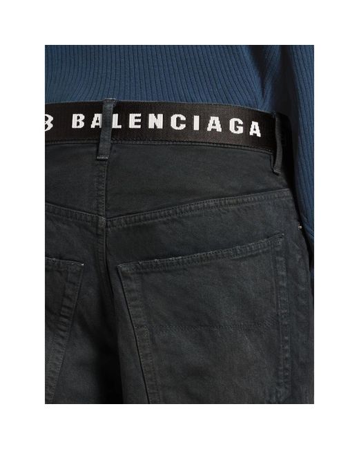 Balenciaga Blue Shorts for men