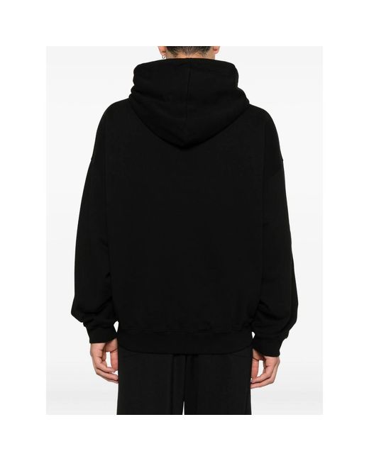 Cole Buxton Black Logo Hooded Sweatshirt for men
