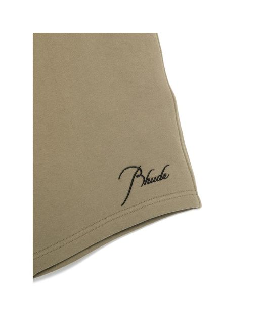 Rhude Green Shorts for men