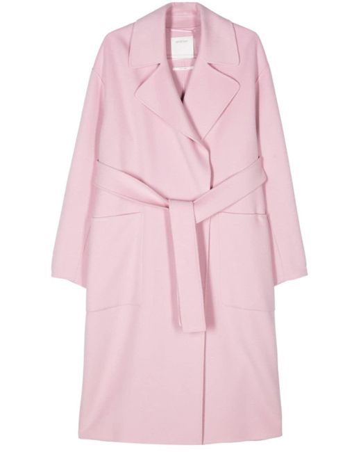 Sportmax Pink Wool Coat