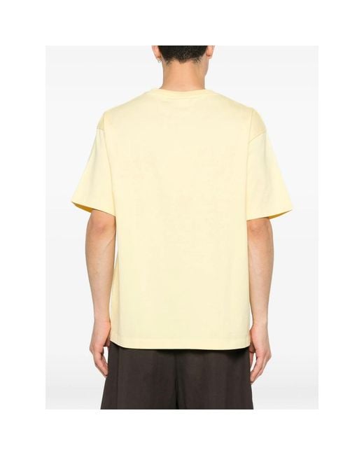 Drole de Monsieur Natural D Hibiscus Brodée T-Shirt for men